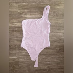 Aritzia contour one shoulder bodysuit